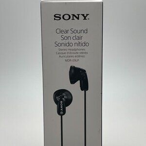 Sony MDR-E9LP Earbud Headphones., Black - NWOT